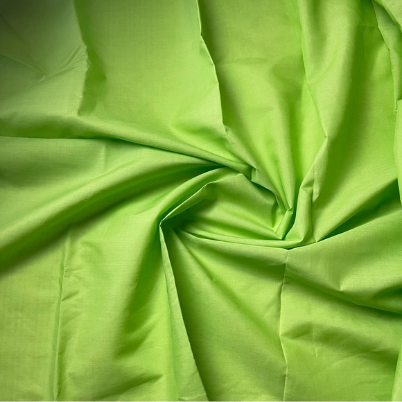Green Cotton Lining Fabric - Picture 1 of 1